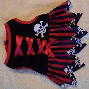 Dog pirate dress
